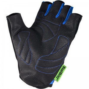 Fingerless-Cycle-Gloves-Blue_LEFT-PALM-800x800